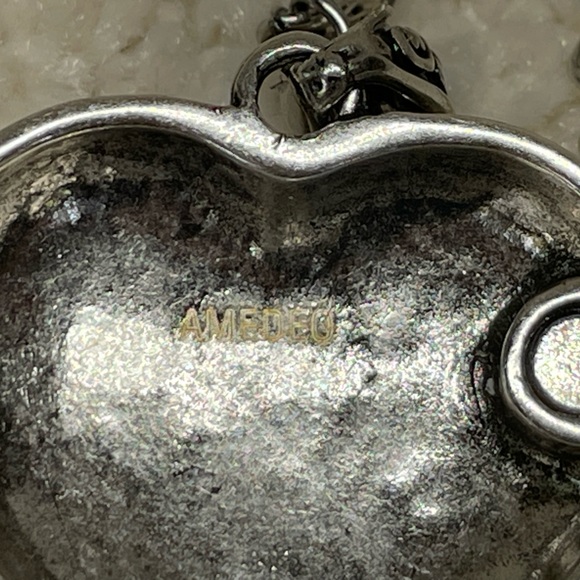 Heart cameo locket - Picture 2 of 6